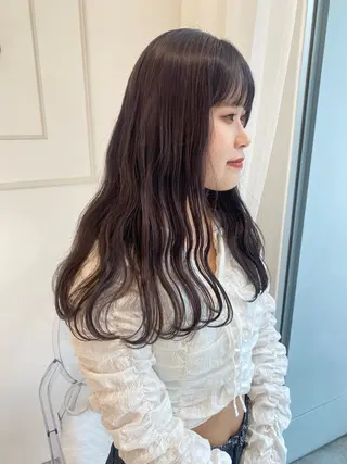 カラー Okamura Chisatoのヘアスタイル