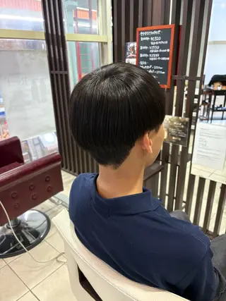 ショート メンズ 塩田 稜真のヘアスタイル
