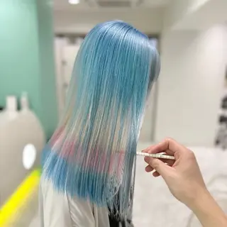ロング カラー ヘアアレンジ SEIGO/カット /メンズパーマ🔥のヘアスタイル