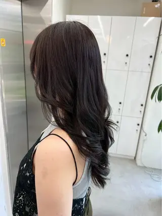 セミロング カラー 🩵しの🩵 JILLSTUDIOのヘアスタイル
