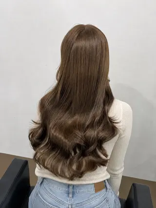 ロング 【ioe岡本】🐶 向井歩のヘアスタイル
