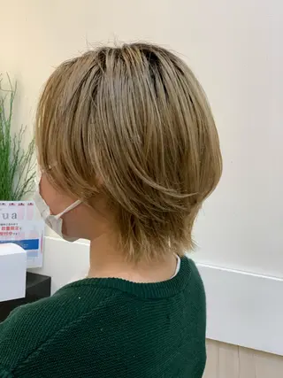 ショート カラー トータルビューティー K:R鶴川のヘアスタイル