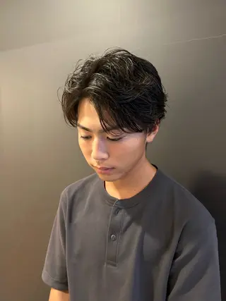 メンズ そら୨୧˖men's /デザインカラーのヘアスタイル
