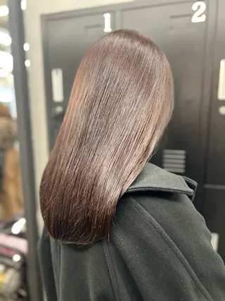 セミロング カラー 透明感カラー特化🫧 🦋栗原🦋のヘアスタイル