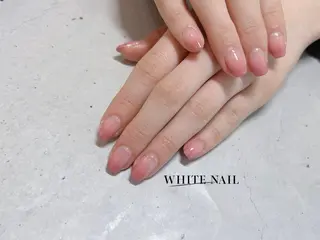 ネイル WHITE NAIL ホワイトネイルのネイルデザイン