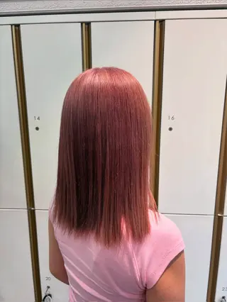 カラー インナーカラー/ ブリーチ/ことねのヘアスタイル