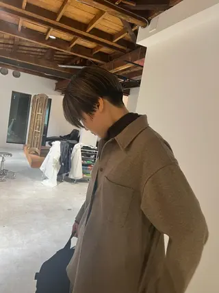 ショート io濱川 遥のヘアスタイル