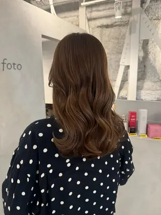 セミロング 100%可愛い顔周り 💓レイヤー/しずくのヘアスタイル