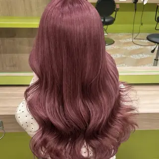 カラー yuka♡/暖色系/ ブリーチなしWカラーのヘアスタイル