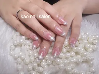 ネイル kao nail マグネット/長さだしのネイルデザイン