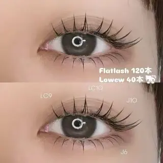 マツエク・マツパ Arana カスミのマツエク・マツパデザイン