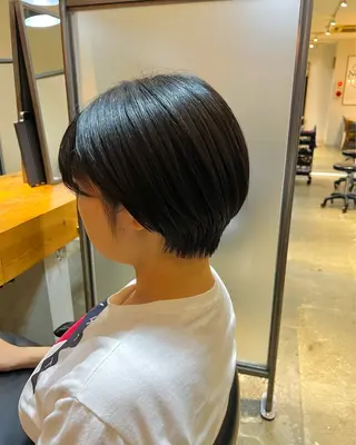 ショート カラー パーマ メンズ 🫧ショート 🫧RENのヘアスタイル