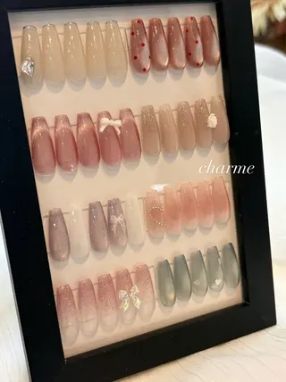 ネイル charme Jr.nailistのネイルデザイン