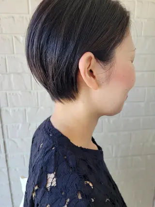 ショート 清水 沙織のヘアスタイル