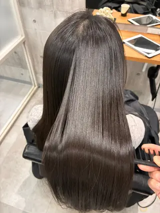 セミロング newi ナカノのヘアスタイル