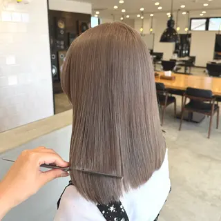 ミディアム カラー ciate山口 / Saraのヘアスタイル