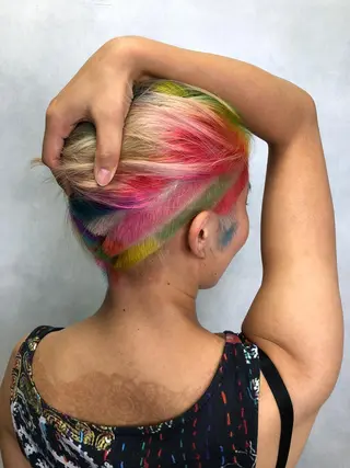 ショート カラー welring hair salonのヘアスタイル