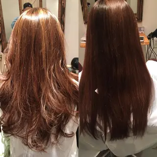 ロング カラー Hair salon The  hiveのヘアスタイル