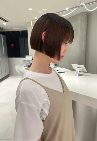 ショート カラー 海外レイヤー /NAGISAのヘアスタイル