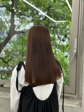 ロング カラー MAI/髪質改善/ 幹細胞トリートメントのヘアスタイル