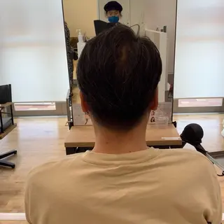 ショート メンズ 髪質改善縮毛矯正 美容師✂️山崎竜二のヘアスタイル