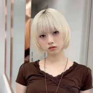 カラー ブリーチモデル募集中 /柳田秀斗のヘアスタイル