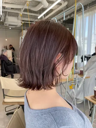 カラー 長井 陽菜のヘアスタイル