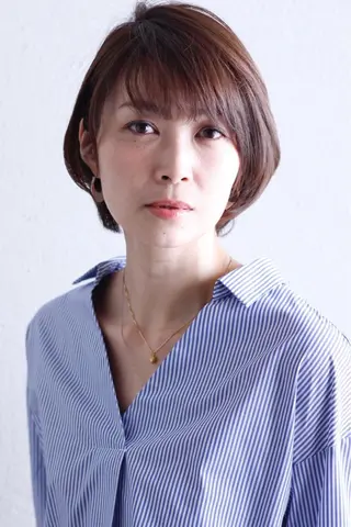 ショート カラー パーマ 髪質改善\艶髪カラー 💐園田さやかのヘアスタイル