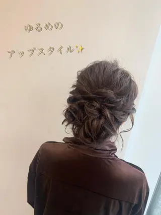 ヘアアレンジ 顔周りレイヤー/新宿 /モテ艶カラー/航介のヘアスタイル
