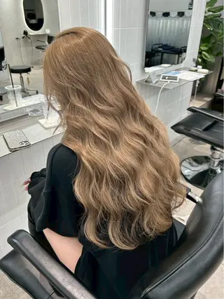 ロング 無料カットモデル募集 ONYX 表参道のヘアスタイル