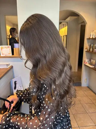 ロング ブリーチなしWカラー /SACHIKAのヘアスタイル