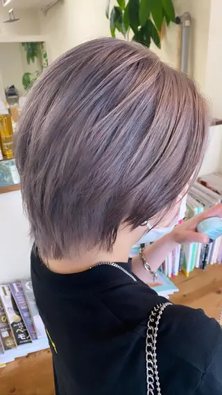 ショート クドウ タイキのヘアスタイル