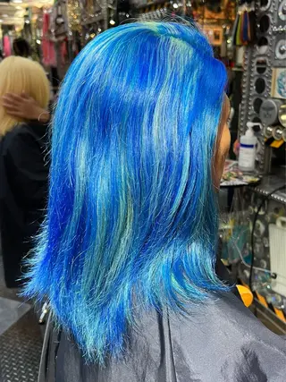 ミディアム カラー メンズ KOYA ｺﾔのヘアスタイル