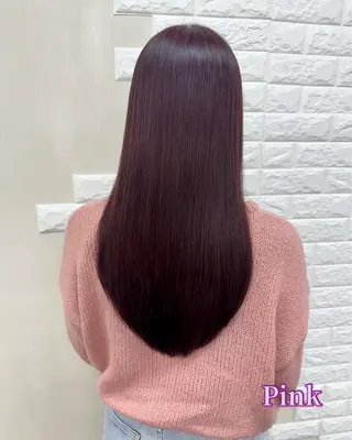 ロング カラー 🌈miu miu hair✂️💕のヘアスタイル