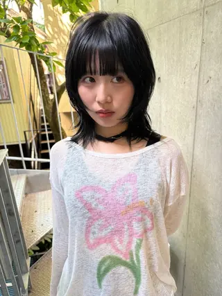 ミディアム カラー yuuna/ ハッシュカット🎀のヘアスタイル