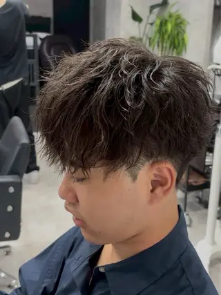 メンズ ⚡️大宮パーマ特化 美容師⚡️ 真裟斗のヘアスタイル