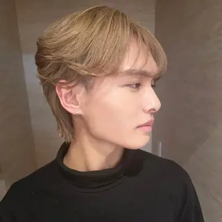 メンズ カラー 韓国風メンズ/垢抜け /メイク男子/キャロのヘアスタイル