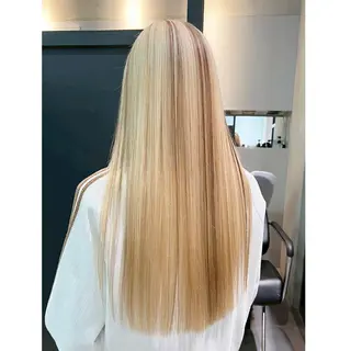 セミロング カラー ITbyALBUM 中野店のヘアスタイル