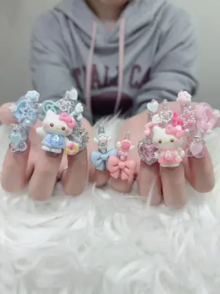 ネイル KTNail 🎀 長さ出し専門店のネイルデザイン