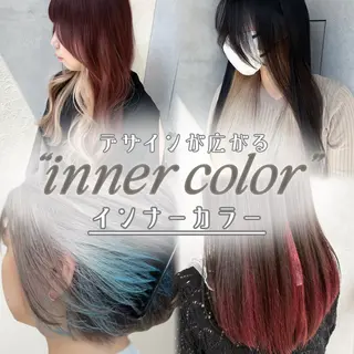 カラー レイヤー／ハイトーン 🍎森貝洋亮🍎のヘアスタイル