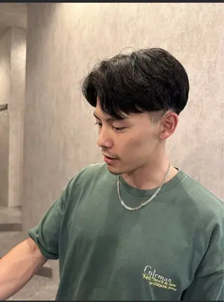 カラー メンズ 近藤 叶大のヘアスタイル