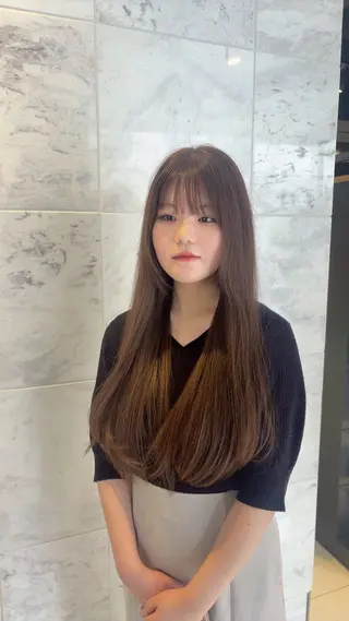ロング hitomi ♡ 自由が丘アシスタントのヘアスタイル