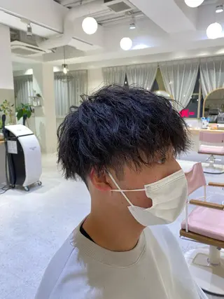 パーマ メンズ soil ミヤタケのヘアスタイル
