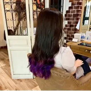 ロング ブリーチ・カットモデ ル募集中🫧高口小春のヘアスタイル