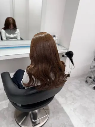 ロング カラー ヘアアレンジ 透け上品ハイトーン 職人ゆうと🤍のヘアスタイル