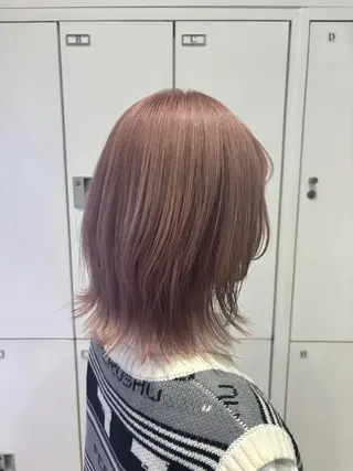 ミディアム カラー 💎【ちゅるんカラ ー】あいみ💎のヘアスタイル