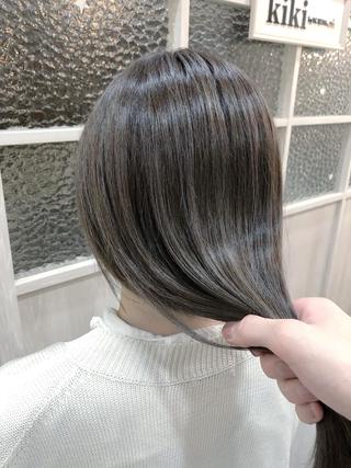 ロング カラー 植田 敬太のヘアスタイル