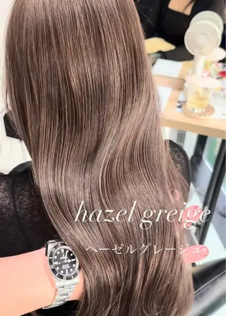 ロング ✨透明感カラー 恵比寿HAYATO✨のヘアスタイル