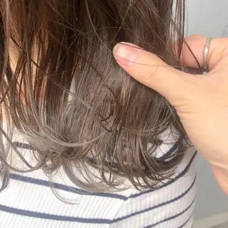 ミディアム カラー パーマ メンズ kenta GATTACAのヘアスタイル