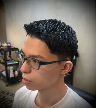 ショート メンズ 坂本 虹昂のヘアスタイル